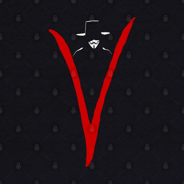 V for Vendetta from the Alan Moore comic by DaveLeonardo